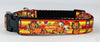 Garfield dog collar handmade adjustable buckle collar 1" or 5/8" wide or leash Petcollarshandmade