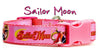 Sailor Moon dog collar handmade adjustable buckle collar 1" wide or leash pink Petcollarshandmade