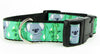 Koala Bear dog collar Handmade adjustable buckle collar 1" wide or leash $6 - Petcollarshandmades