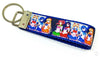Sailor Moon Key Fob Wristlet Keychain 1"wide Zipper pull Camera strap handmade - Petcollarshandmades