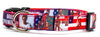 Bruce Springsteen dog collar handmade adjustable buckle collar 5/8"wide or leash Petcollarshandmade