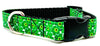 Marimekko Flowers dog collar handmade adjustable buckle collar 5/8" wide narrow Petcollarshandmade