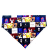 Elton John Dog Bandana Over the Collar dog bandana Dog collar bandana Rock Petcollarshandmade