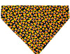 Candy Corn Halloween Dog Bandana Over the Collar dog bandana Dog collar - Petcollarshandmades