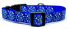 Marimekko Flowers dog collar handmade adjustable buckle collar 1" wide or leash Petcollarshandmade