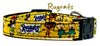 Rugrats Dog collar handmade adjustable buckle collar 5/8"wide or leash small dog - Petcollarshandmades
