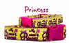 My Name is Princess dog collar handmade adjustable buckle 5/8" wide or leash Petcollarshandmade