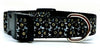 Marimekko Flowers dog collar handmade adjustable buckle collar 1" wide or leash Petcollarshandmade