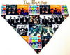 The Beatles Dog Bandana Over the Collar dog bandana Dog collar bandana Rock Petcollarshandmade