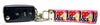 I Love Dogs Key Fob Wristlet Keychain 1"wide Zipper pull Camera strap handmade Petcollarshandmade