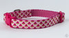Watermelon dog collar handmade adjustable buckle collar 5/8" wide or leash Petcollarshandmade