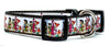 Flintstones dog collar handmade adjustable buckle collar 1" wide or leash - Petcollarshandmades