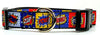 Super Hero dog collar handmade adjustable buckle collar 1" wide or leash $6 - Petcollarshandmades