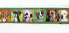 Puppies dog collar handmade adjustable buckle collar 1"wide or leash fabric - Petcollarshandmades