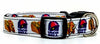 Taco Bell Dog collar handmade adjustable buckle 5/8" wide or leash small dog Petcollarshandmade