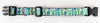 Cactus dog collar handmade adjustable buckle collar 1" wide leash Petcollarshandmade