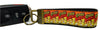 Cheetos Key Fob Wristlet Keychain 1"wide Zipper pull Camera strap handmade - Petcollarshandmades