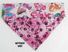 Butterfly Dog Bandana, Over the Collar dog bandana, Dog collar bandana, puppy - Petcollarshandmades