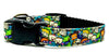 Rugrats Dog collar handmade adjustable buckle collar 5/8"wide or leash small dog Petcollarshandmade