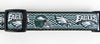 Eagles dog collar handmade adjustable buckle collar football 1" wide or leash Petcollarshandmade