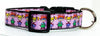 Rugrats dog collar handmade adjustable buckle collar 1" wide or leash pink Petcollarshandmade