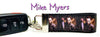 Mike Myers Key Fob Wristlet Keychain 1 1/4"wide Zipper pull Camera strap - Petcollarshandmades