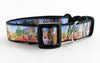 Wizard of Oz dog collar handmade adjustable buckle 1" or 5/8" wide or leash Petcollarshandmade