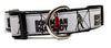 Bohemian Rhapsody Queen dog collar adjustable buckle 1" or 5/8" wide or leash Petcollarshandmade