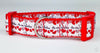 Valentine dog collar handmade adjustable buckle collar 1"wide or leash fabric - Petcollarshandmades
