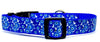 Marimekko Flowers dog collar handmade adjustable buckle collar 1" wide or leash Petcollarshandmade