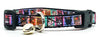 Kitties cat or small dog collar 1/2" wide adjustable handmade bell or leash Petcollarshandmade