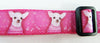 Chihuahua dog collar handmade adjustable buckle collar 1" or 5/8" wide or leash Petcollarshandmade