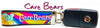 Care Bears Key Fob Wristlet Keychain 1" wide Zipper pull Camera strap - Petcollarshandmades