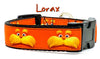 Lorax dog collar handmade adjustable buckle collar 1" wide or leash - Petcollarshandmades
