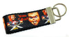 Chucky Key Fob Wristlet Keychain 1 1/4"wide Zipper pull Camera strap - Petcollarshandmades