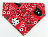 Dog Bandana, Over the Collar dog bandana, Dog collar bandana, puppy, cute dogs - Petcollarshandmades