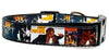 Pulp Fiction dog collar Movie handmade adjustable buckle 1" wide or leash Petcollarshandmade