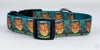 Frankenstein Dog collar Handmade adjustable buckle collar 1" wide or leash Petcollarshandmade