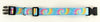 Tie Dye dog collar handmade adjustable buckle collar 1" wide or leash Petcollarshandmade