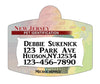 New Jersey Drivers License Pet ID tags Dog Tag Personalized Pet ID Tag aluminum Petcollarshandmade