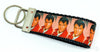 Elvis Key Fob Wristlet Keychain 1 1/4"wide Zipper pull Camera strap - Petcollarshandmades