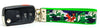 Gumby & Pokey Key Fob Wristlet Keychain 1"wide Zipper pull Camera strap handmade - Petcollarshandmades