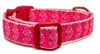Marimekko Flowers dog collar handmade adjustable buckle collar 5/8"wide or leash Petcollarshandmade