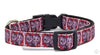 Chuck & Bride Dog collar handmade adjustable buckle collar 5/8"wide or leash - Petcollarshandmades