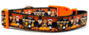 Thanksgiving dog collar handmade adjustable buckle 1" wide or leash holiday Petcollarshandmade