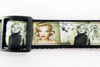 Marilyn dog collar handmade $6 adjustable buckle collar 1" wide leash fabric - Petcollarshandmades