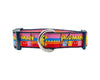 Pacman dog collar handmade adjustable buckle 1"or 5/8"wide or leash Game Pink Petcollarshandmade