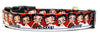 Betty Boop dog collar handmade adjustable buckle collar 5/8" wide or leash Petcollarshandmade