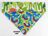 Cactus Dog Bandana, Over the Collar dog bandana, Dog collar bandana, puppy - Petcollarshandmades
