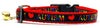 Autism cat or small dog collar 1/2" wide adjustable handmade bell or leash - Petcollarshandmades